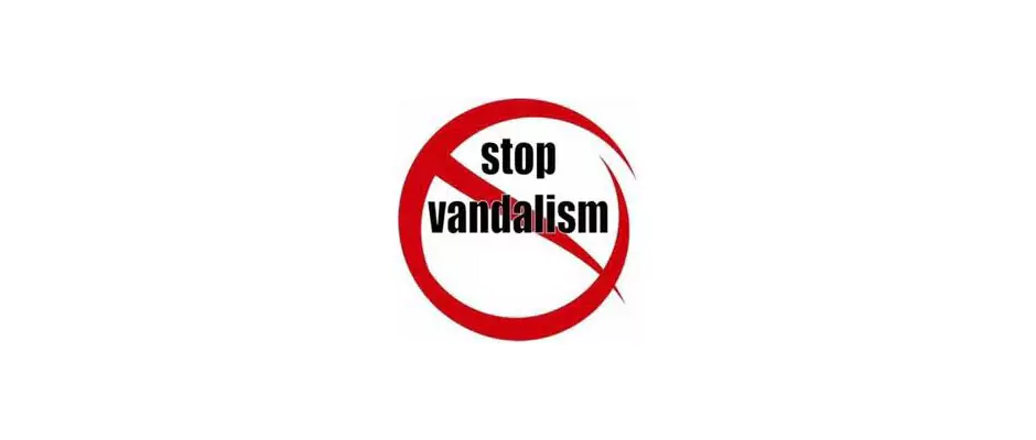 Stop The Vandalism